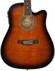 Decal Flamed 2 Tone Sunburst